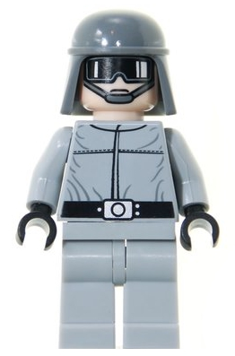 sw0093 - Imperial AT-ST Pilot / Driver (Plain Helmet)