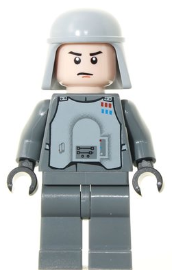 sw0289 - General Maximillian Veers - Light Bluish Gray Helmet and Armor
