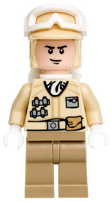 sw0291 - Hoth Rebel Trooper (Black Chin Dimple)