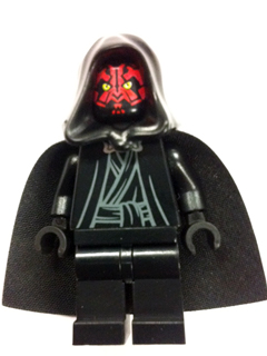 sw0394 - Darth Maul - Hood and Cape, Silver Neck Clasp