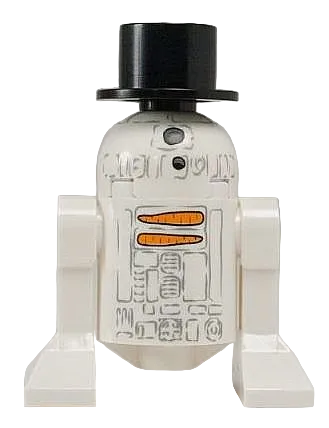 sw0424 - Astromech Droid, R2-D2, Snowman