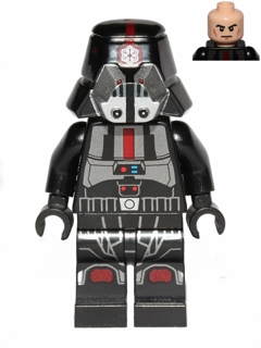 sw0443 - Sith Trooper - Black Armor with Printed Legs