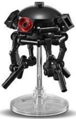 sw0847 - Imperial Probe Droid - Black Sensors, Stand