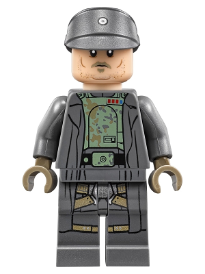 sw0919 - Tobias Beckett - Imperial Mudtrooper Disguise, Imperial Officer Cap