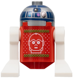 sw1241 - Astromech Droid, R2-D2 - Holiday Sweater