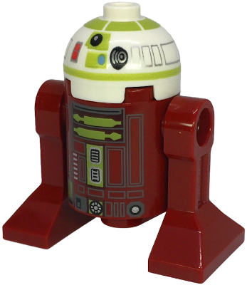 sw1397 - Astromech Droid, R7-A7 - Dark Bluish Gray Rectangles