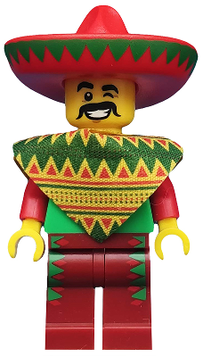 tlm012 - Taco Tuesday Guy, The LEGO Movie (Minifigure Only without Stand and Accessories)