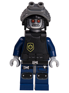 tlm055 - Robo SWAT - Aviator Cap with Goggles, Body Armor Vest