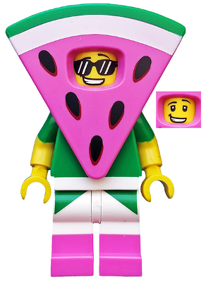 tlm155 - Watermelon Dude, The LEGO Movie 2 (Minifigure Only without Stand and Accessories)