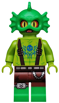 tlm157 - Swamp Creature, The LEGO Movie 2 (Minifigure Only without Stand and Accessories)