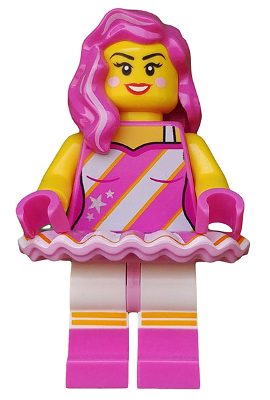 tlm158 - Candy Rapper, The LEGO Movie 2 (Minifigure Only without Stand and Accessories)