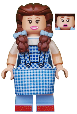tlm163 - Dorothy Gale, The LEGO Movie 2 (Minifigure Only without Stand and Accessories)