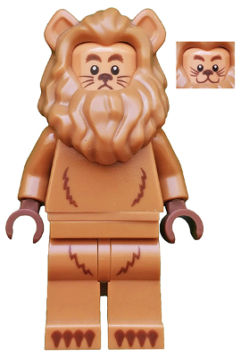 tlm164 - Cowardly Lion, The LEGO Movie 2 (Minifigure Only without Stand and Accessories)