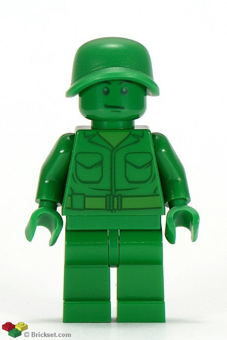 toy001 - Green Army Man - Plain