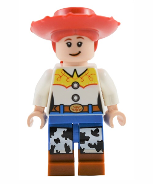 toy023 - Jessie - Normal Legs, Minifigure Head and Bow