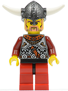 vik034 - Viking Red Chess Pawn