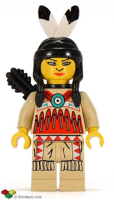 ww018 - Indian 4 - Female, Black Quiver