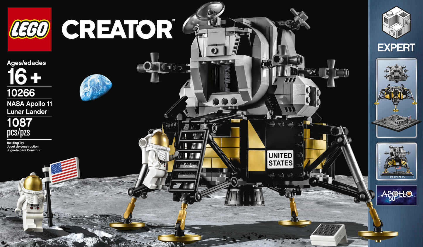 10266 - NASA Apollo 11 Lunar Lander  (Retired)