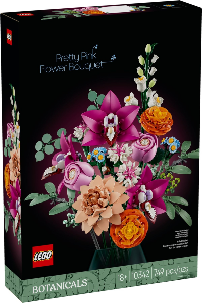 U10342 - Pretty Pink Flower Bouquet (Pre-Built)