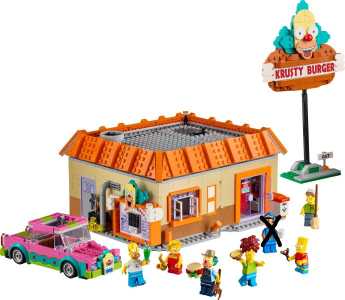 U10352 - The Simpsons; Krusty Burger (Pre-Built)