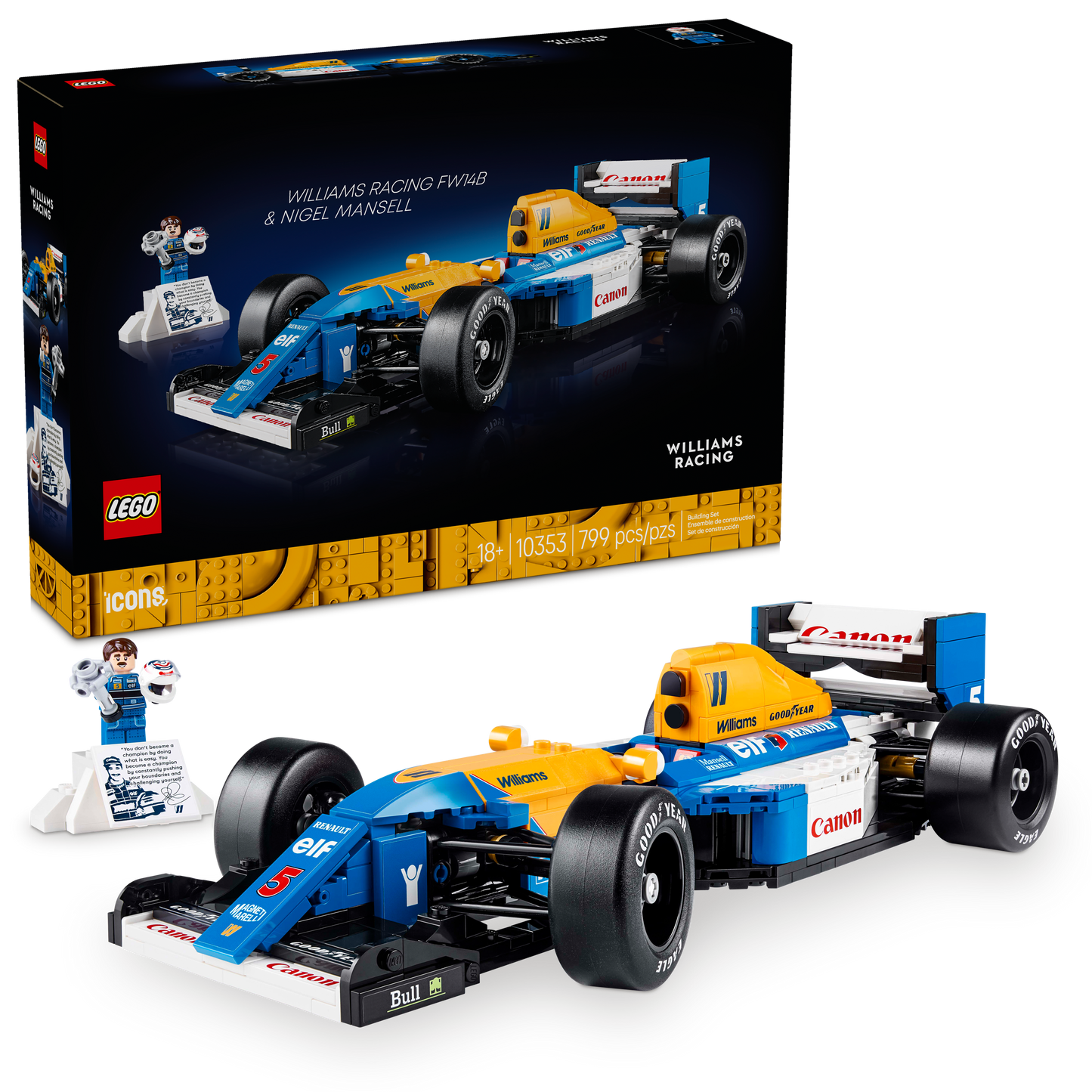 10353 - Williams Racing FW14B & Nigel Mansell - ND