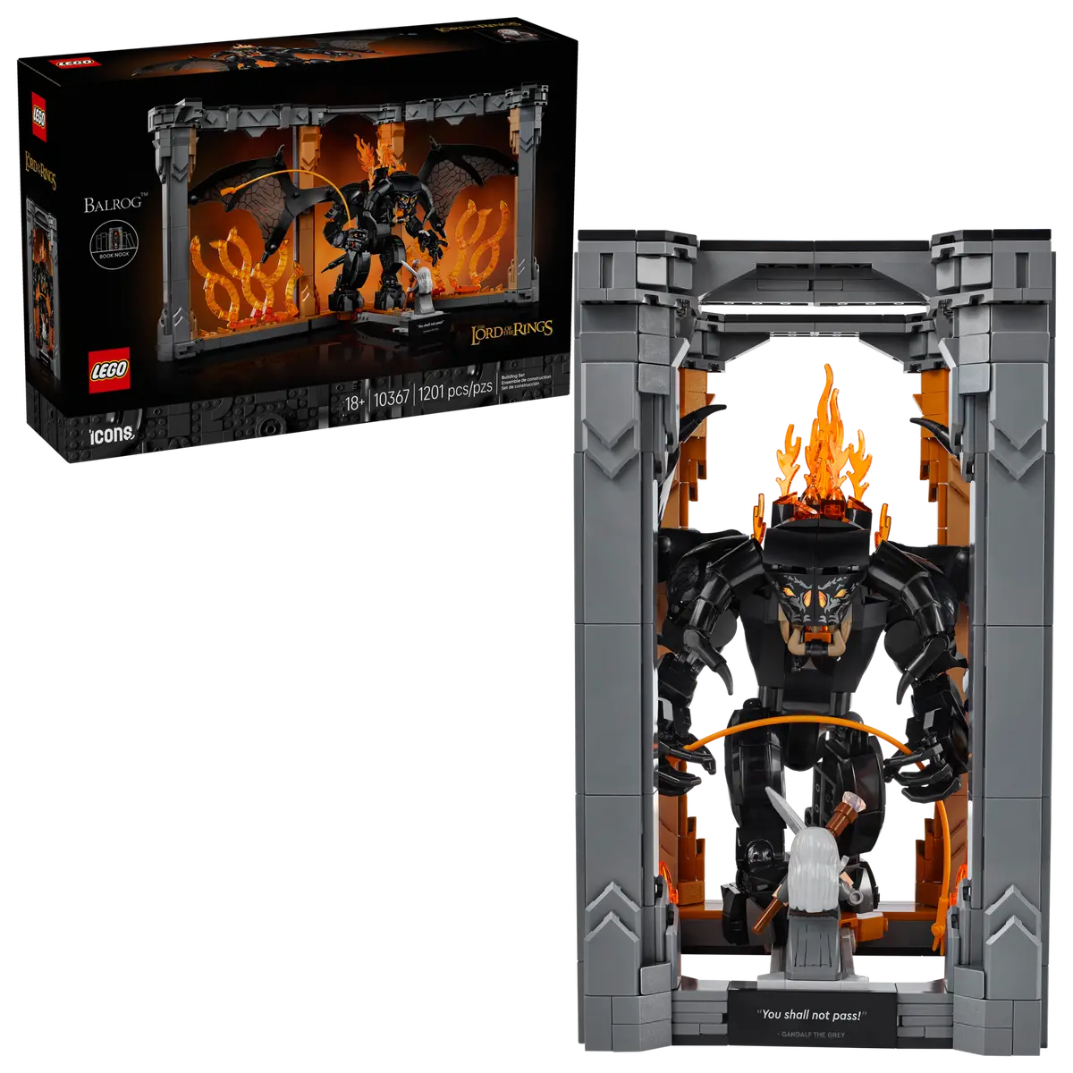 10367 - The Lord of the Rings: Balrog Book Nook - ND