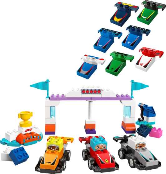 10445 - F1 Team Race Cars & Drivers - ND