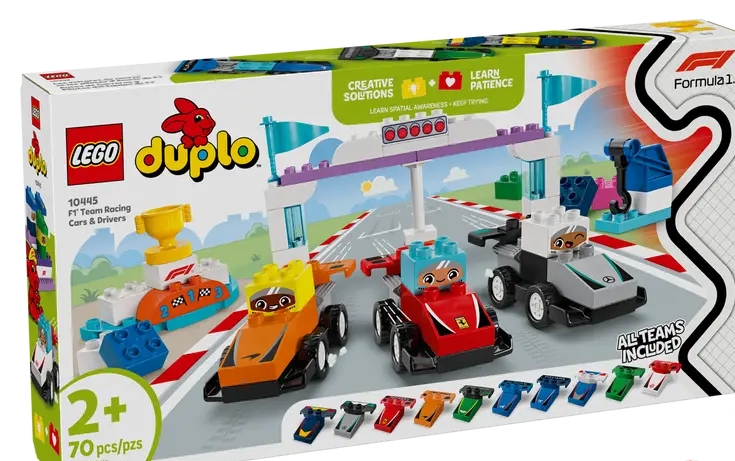 10445 - F1 Team Race Cars & Drivers - ND
