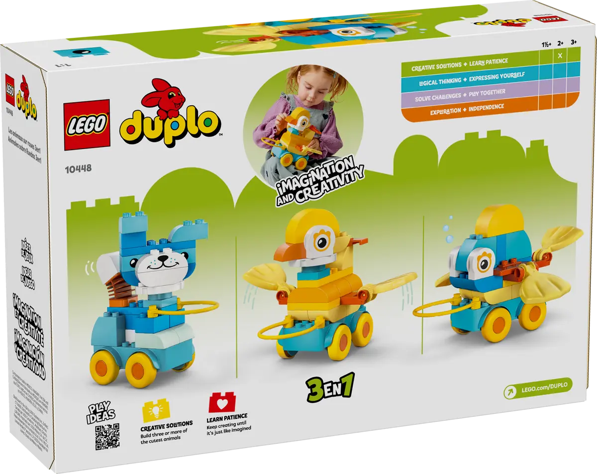 10448 - 3in1 Animals on Wheels - ND