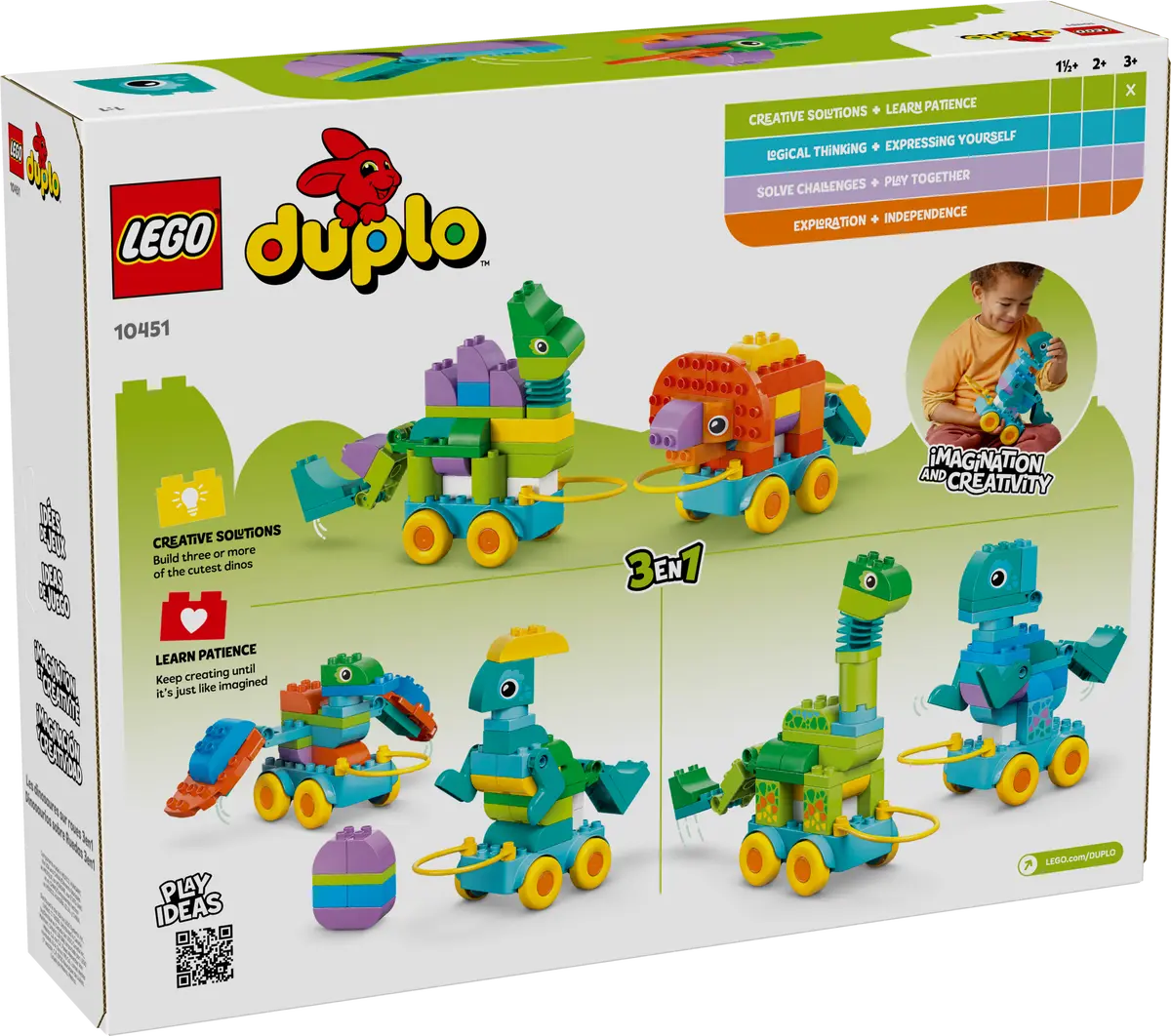 10451 - 3in1 Dinosaurs on Wheels