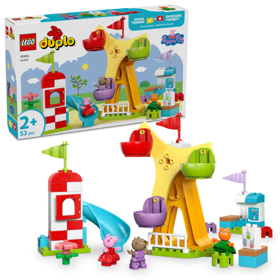 10453 - Peppa Pig Funfair Amusement Park