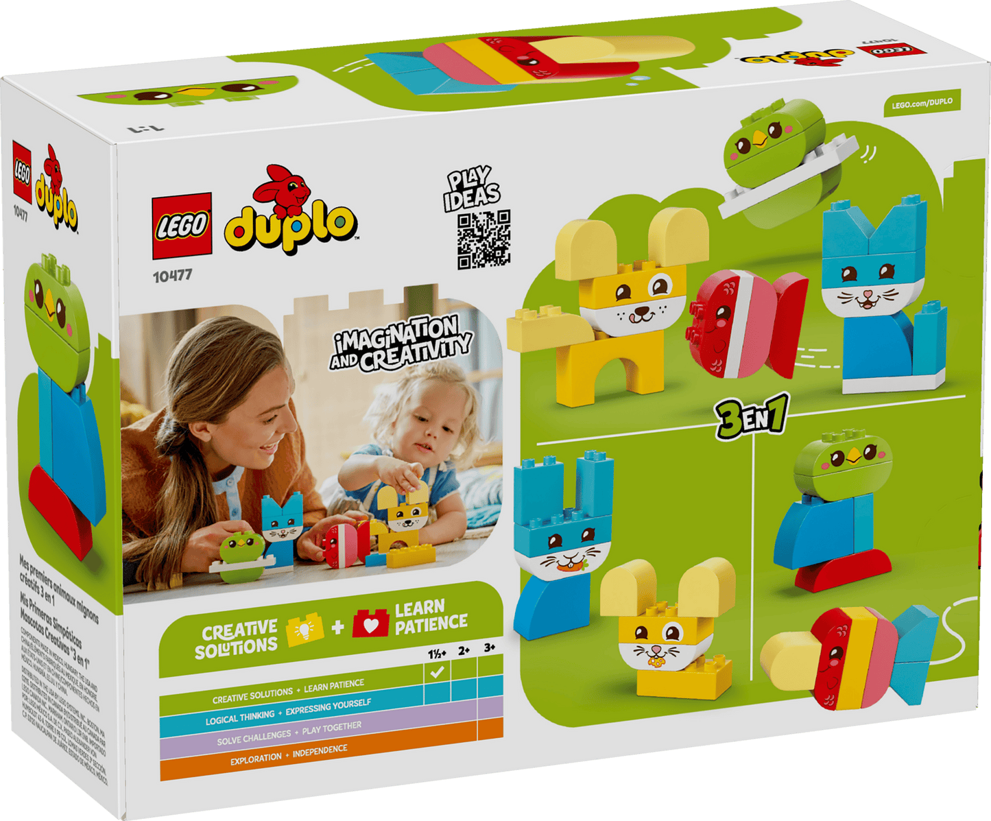 10477 - 3 in 1 Creative Cute Pets