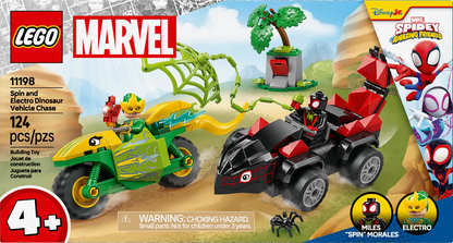 11198 - Spin and Electro Dinosaur Vehicle Chase