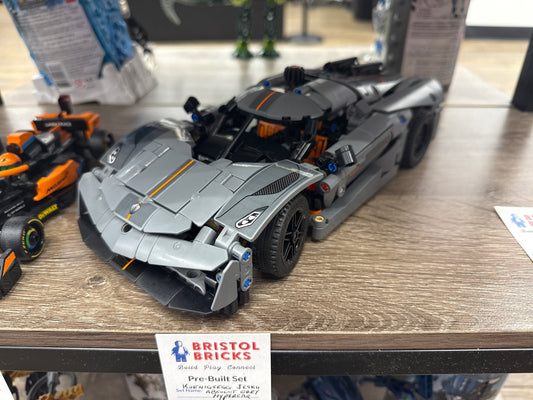 U42173 - Koenigsegg Jesko Absolut Grey Hypercar (Pre-Built)