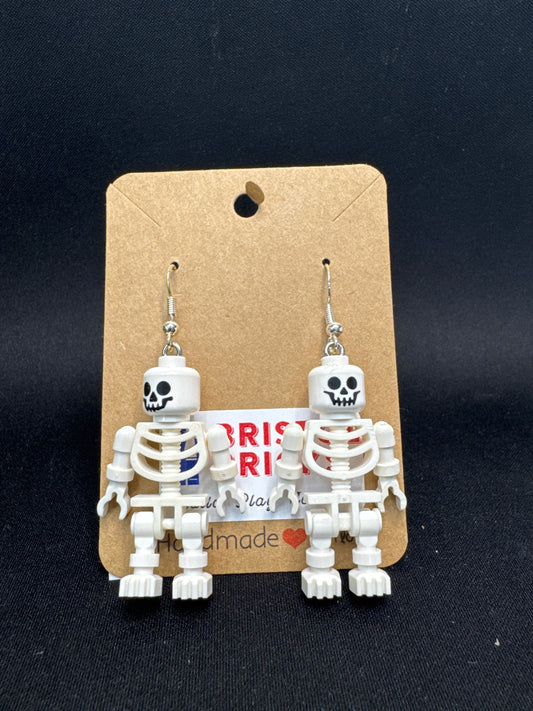A049 - Halloween Skeleton Earrings
