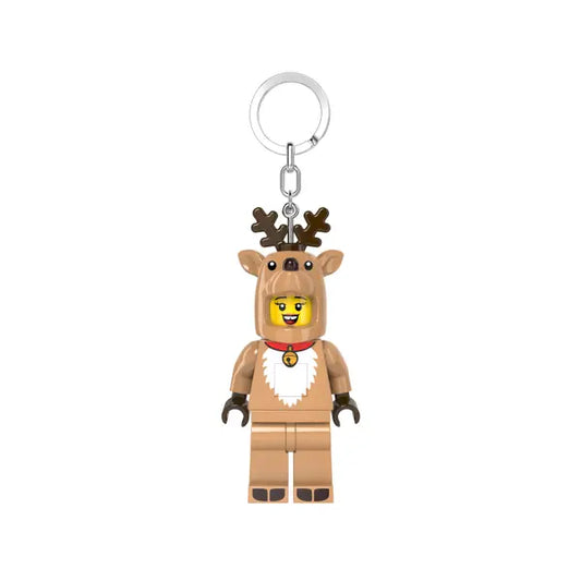 Merch034 - Reindeer Costume Girl Keychain Light