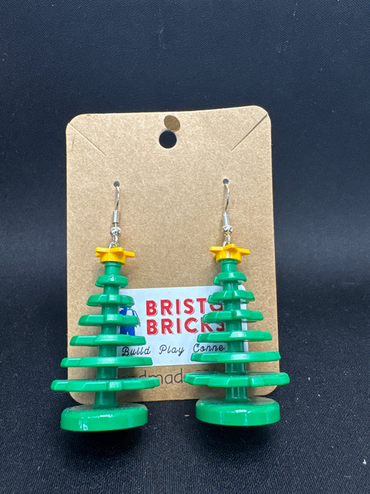 A011 - Christmas Tree Earrings
