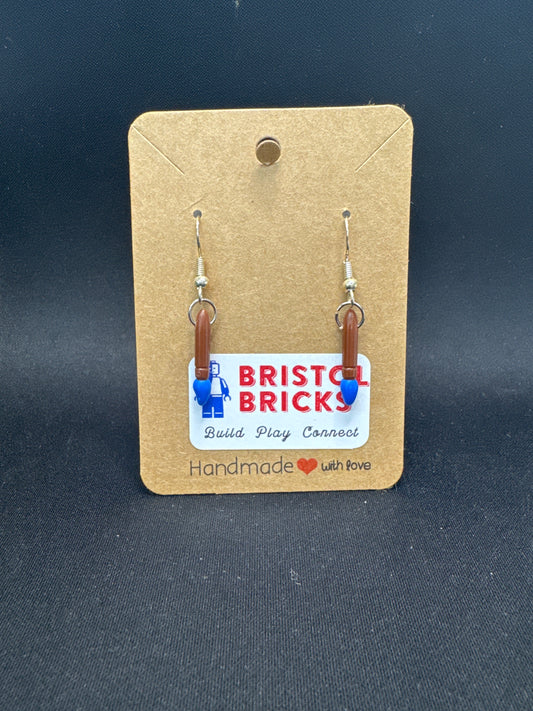 A053 - Paint Brush Earrings