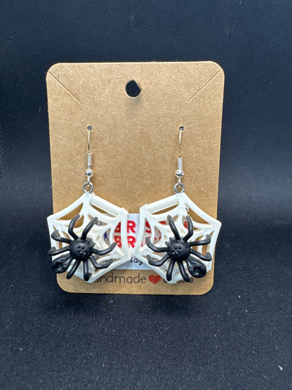 A161 - Small Spiderweb Earrings