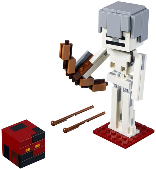U21150 - Minecraft Skeleton BigFig with Magma Cube (Pre-Built)