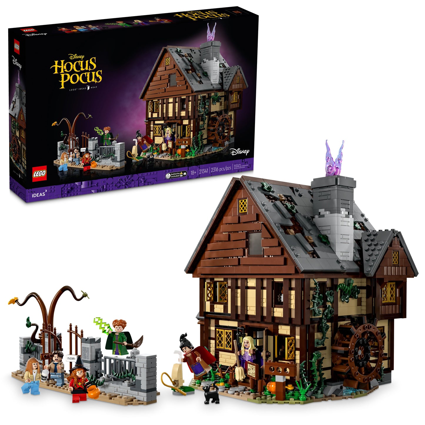 21341 - Disney Hocus Pocus: The Sanderson Sisters’ Cottage - ND