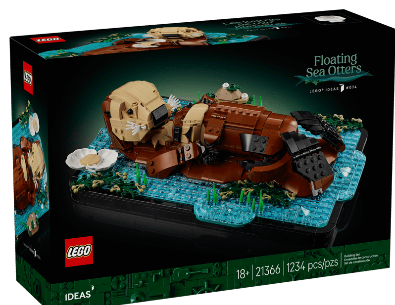 21366 - Floating Sea Otters - ND