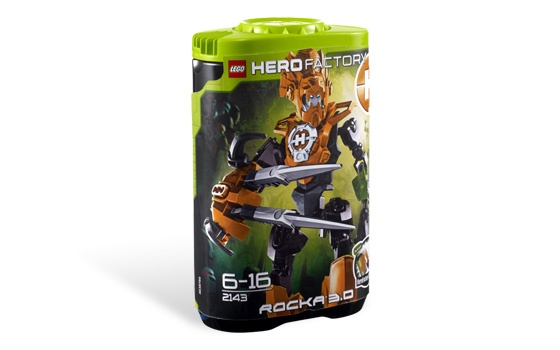 U2143 - Hero Factory - Rocka 3.0 (Pre-Built)