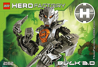 U2182 - Hero Factory - Bulk 3.0 (Pre-Built)
