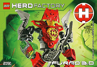 U2191 - Hero Factory - Furno 3.0 (Pre-Built)