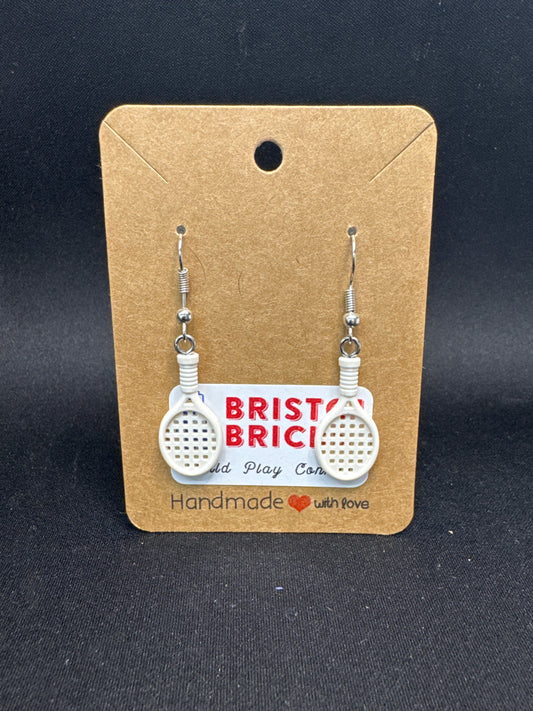 A052 - Tennis Racket Earrings