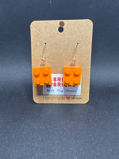 A069 - 2x2 Brick Earrings
