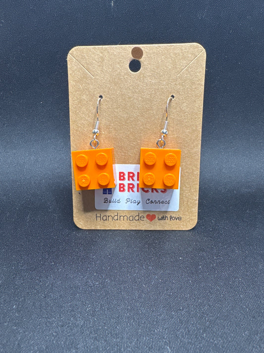 A069 - 2x2 Brick Earrings
