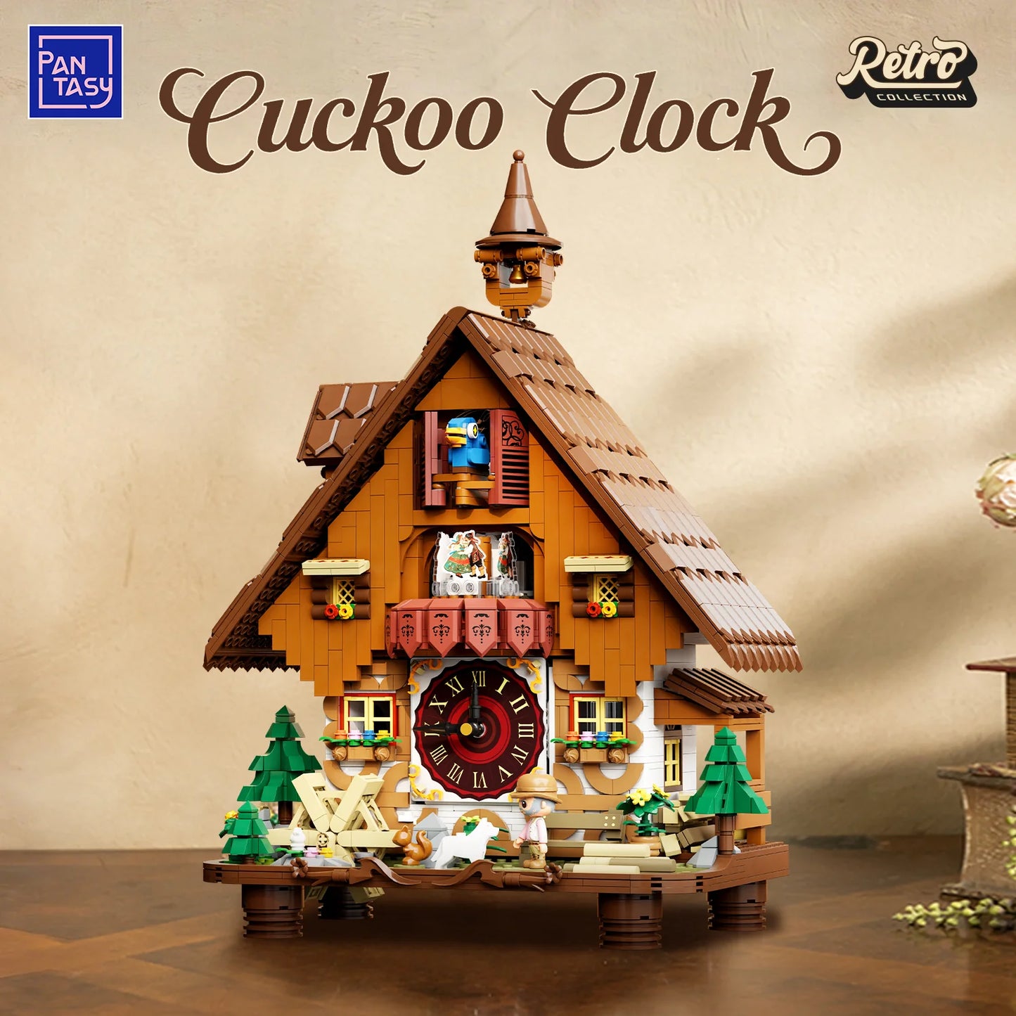85027 - Retro Cuckoo Clock