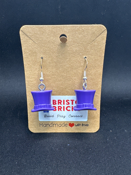A098 - Top Hat Earrings